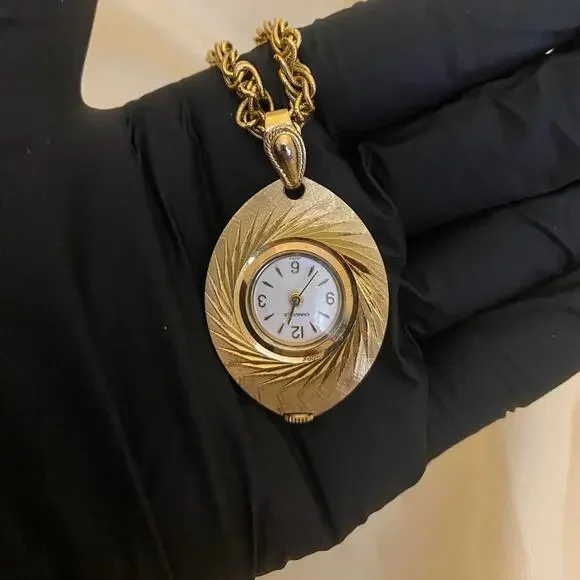 Caravelle | Accessories | Vintage Caravelle Pendant Watch 